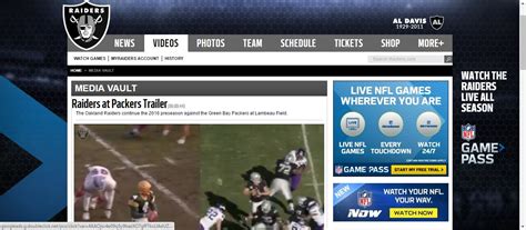 watch raiders game online live.
